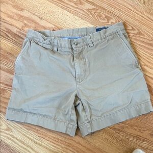 Polo by Ralph Lauren Men's Khaki Flat Front Shorts